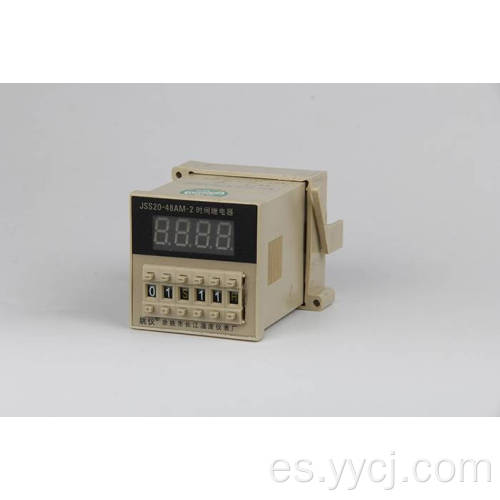 JSS20-48-2 Relé de tiempo de pantalla digital de control de doble tiempo